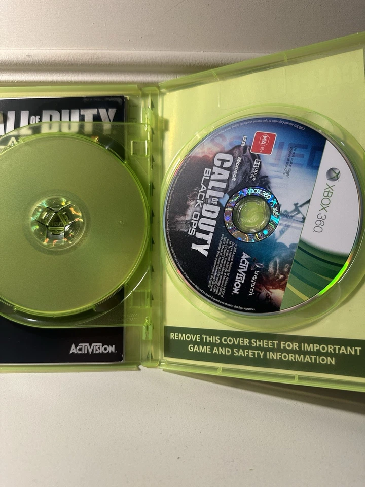 Call of Duty Black Ops 1 & 2 Combo Pack Xbox 360 Game Complete With Manual - Image 4 of 4