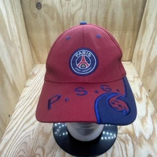 Paris Saint Germain Embroidered Hat Adjustable Soccer Fan Cap Baseball Style