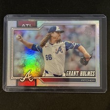 🔥Grant Holmes 2026 Topps Series 1 #182 Rainbow Foil Braves