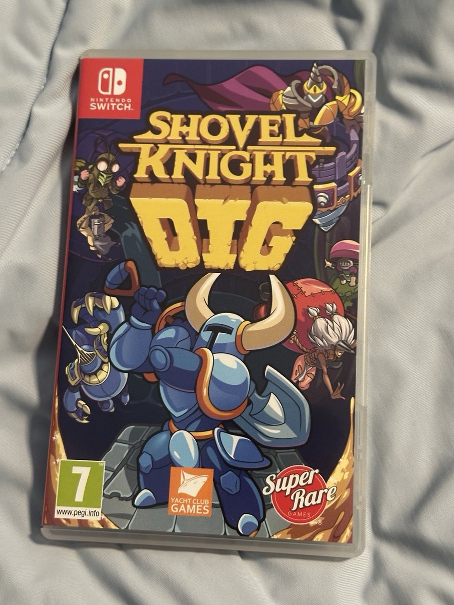 Nintendo Switch SHOVEL KNIGHT DIG Switch Shovel Knight Dig (Nintendo Switch, Complete with Extras!) | eBay