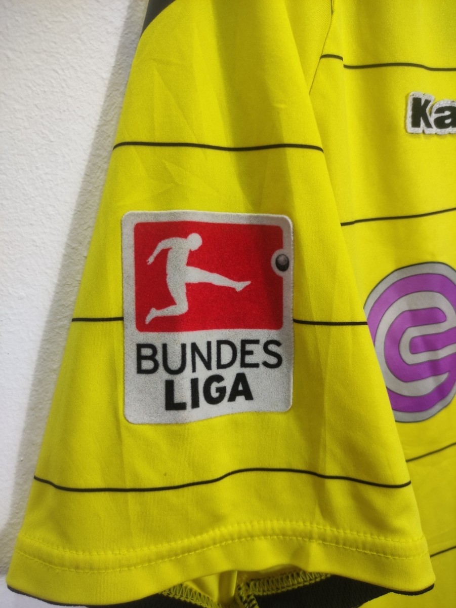 Maillot Borussia Dortmund 2010 Domicile Lewandowski #7 Kappa Taille Garçon M