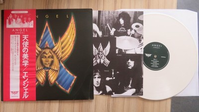 ANGEL- ANGEL DEBUT, ROCK CANDY SPL WHITE VINYL, WITH OBI STRIP, JAPAN STYLE LOOK