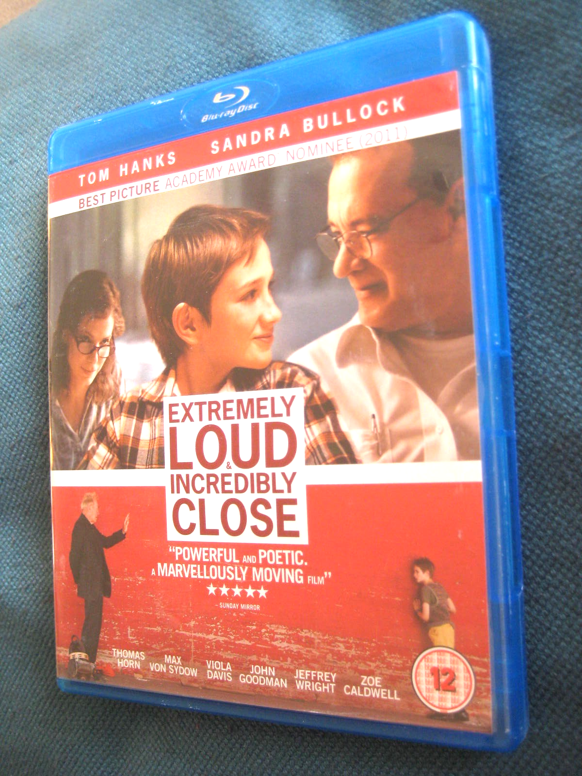 EXTREMELY LOUD & INCREDIBLY CLOSE BLU RAY + DVD TOM HANKS MINT DISCS FREE P&P