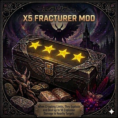5 Fracturer Mod 4 Star Fallout 76 Ps4 Ps5