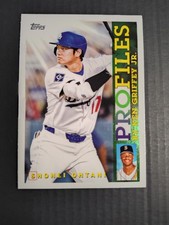2026 Topps🔥Shohei Ohtani🔥 Ken Griffey Jr PROFILES #TP-1 LA Dodgers NL MVP