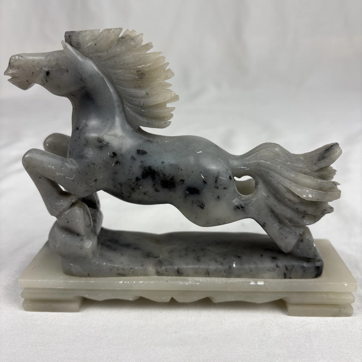 马复古原始玉石古董中国雕塑、雕像| eBay