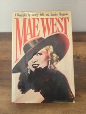 Mae West A Biography By George Eells Hardcover First Edition 1st Print HCDJ