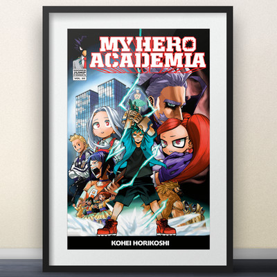 My Hero Academia Volume 20 Cover Art Print   11x17'' Anime Poster   Season 8 jump