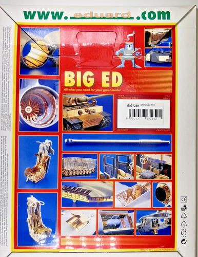 1/72 EDUARD "Big Ed" superset for BAe NIMROD. Extensive photoetch detail set