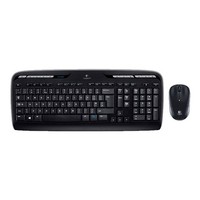 Logitech MK330 Desktopset, Kabellos, De-Layout Tastatur Und Maus
