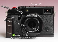 Handmade Ebony Wood Handle Grip L Plate for Fujifilm X-Pro2 XPRO2 XPRO3 Camera