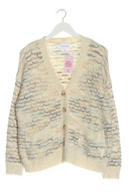 CALISTA Cardigan Damen Jacke Gr. DE 38 wollweiß Casual-Look