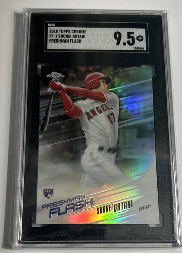 2018 Topps Chrome - SGC 9.5 Freshman Flash Shohei Ohtani #FF-1 (RC)  INVEST