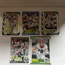 SCORE 2024 Score ProtentiaL #328 Ladd McConkey RC Los Angeles Chargers