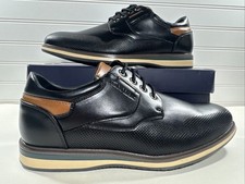 Bruno Marc Shoes Mens Size 8 Black Casual Oxford Lace Up Comfort LG19008M New