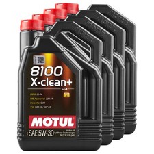 Motoröl Motul 8100 X-CLEAN + 5W-30 4 X 5 Liter für BMW Cupra Fiat KIA Mercedes Motoröl Motul 8100 X-CLEAN + 5W-30 4 X 5 Liter für BMW Cupra Fiat KIA Mercedes