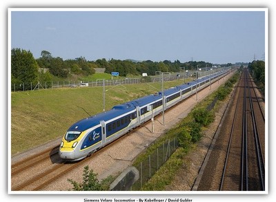 Siemens Velaro   train railroad