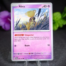 Abra 080/167 Pokemon Twilight Masquerade SV06 TCG Card (TWM)