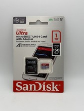 SanDisk 1TB Ultra microSDXC card  SD adapter up to 150 MB/s with A1 App Perform