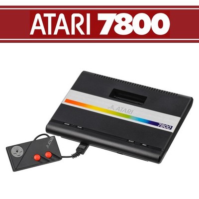 Atari 7800 ProSystem Konsole PAL + ORIGINAL CX78 Gamepad Controller   