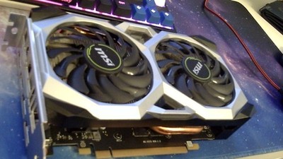 MSI  GTX 1660 Super Ventus XS 6GB GDDR6 ( will take 85$ or more as an offer )