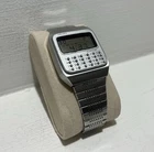 Vintage SEIKO Calculator Watch C153-5007 Quartz LCD Japan 1970s