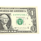 $1 1995 Federal Reserve Note Insufficient Inking Error 1st Printing US NR#C935-1 — photo 4