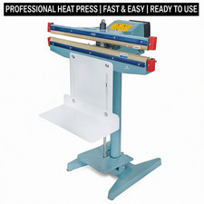 Foot Pedal Impulse Heat Sealer – 650mm Plastic Bag Sealer for Industrial Use