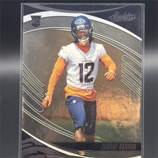 Panini Absolute 2025 Jahdae Barron #131 Rookie Denver Broncos NFL Card