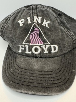 Pink Floyd Distressed Look OS -Black Denim Hat Cap Snapback OSFM Embroidered