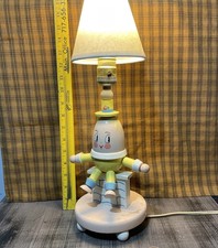 Vintage Humpty Dumpty Lamp 12  Yellow Rare   Tested