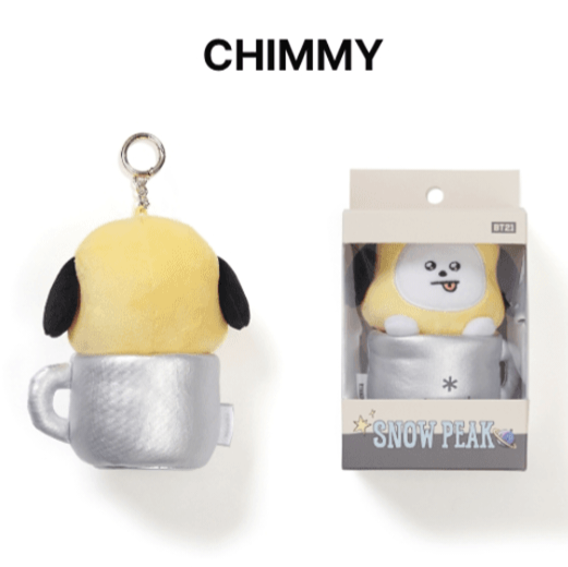  peak BT21 チミー BTS BT21 Snow Peak 2026 New Plush Keychain Cup Mug Edition
