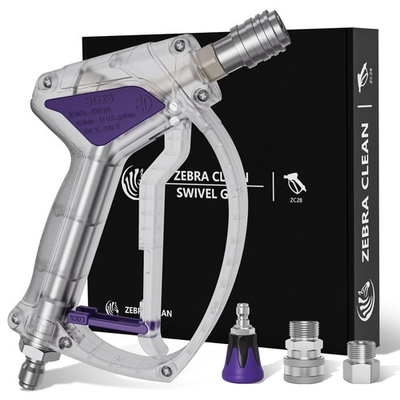#ad Pressure Washer Gun 4060 PSI Swivel Short Stubby 3 8 1 4 Power Smooth Quick Hose $89.99