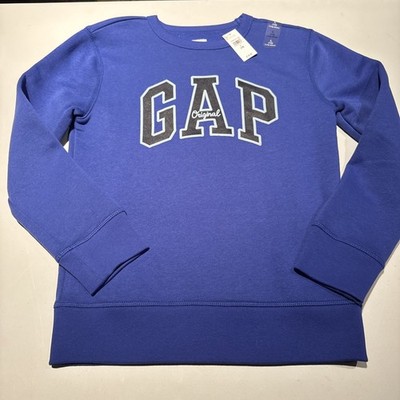 Gap Kids Sweatshirt, Royal Blue, Size 10 Large, New With Tags