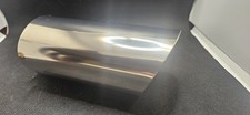 Vintage Mirrored Exhaust Tip2.25 Id 7.5 L Stainless Steel - Nos Very Nice Vintage Mirrored Exhaust Tip2.25 Id 7.5 L Stainless Steel - Nos Very Nice