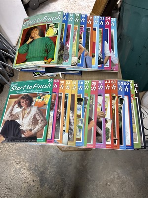 From Start To Finish Magazine. 25 Part Bundle. Various Parts From 10 To 72