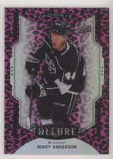 2020-21 Upper Deck Allure Rookie SP Pink Leopard Mikey Anderson #110 0z3p