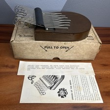 Vintage Afroharp AFH-1 Thumb Piano / Kalimba with Original Box