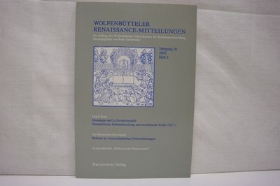 Wolfenbütteler Renaissance-Mitteilungen 2/2002