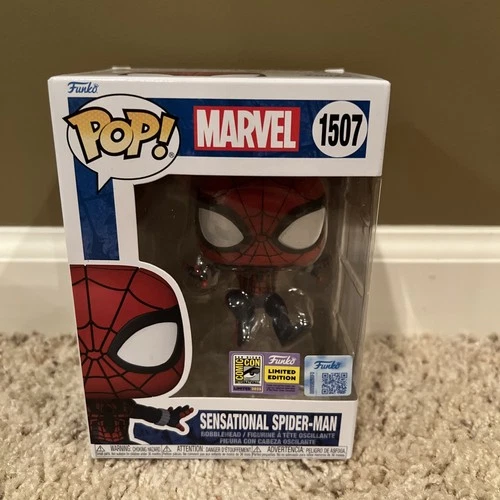 Funko Pop Marvel Sensational Spider-Man #1507 2025 SDCC Funko Limited Edition