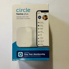 Circle Home Plus Parent Control Hub Device Home Smart SLVH2-01-US Factory Sealed
