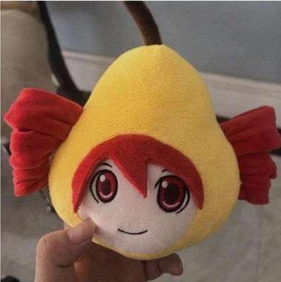 15cm Handmade Kasane Teto Pear Shape Plush Doll Stuffed Dress Up Toy Plushie
