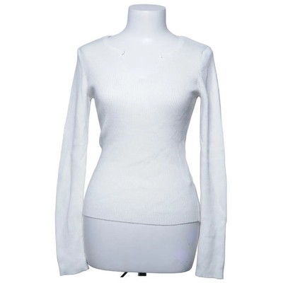 NA-KD, Strickpullover, Größe: S, Weiß, Acryl/Baumwolle, Einfarbig #NxT