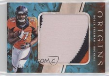 2018 Panini Origins Rookie Jumbo Jerseys Turquoise 13/25 Royce Freeman fm0