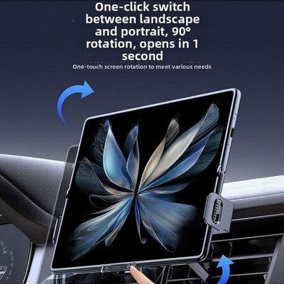 Wireless Car Charger Mount 15W Output + 66W Type-C Input Fast Charging For All