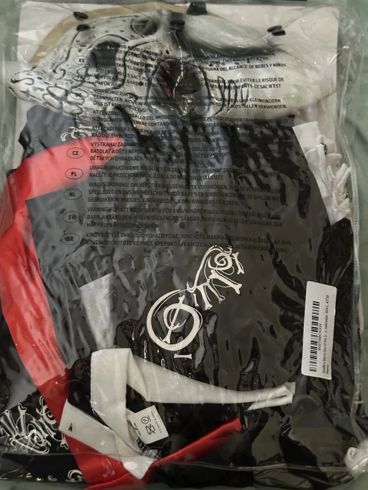 Smiffys Day of the Dead Senor Bones Adult Costume Size L New - Image 2 of 4