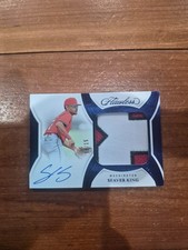 2025 Panini Flawless Seaver King Prospect Patch Auto # /15 !! 🔥🔥 Nationals