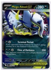 Mega Absol ex 086/132 Double Rare Mega Evolution Pokemon Near Mint