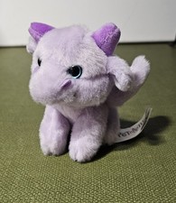 Petooties Dragon Purple Russ KellyToy Fantasy Gargoyle Plush Rare HTF Retired
