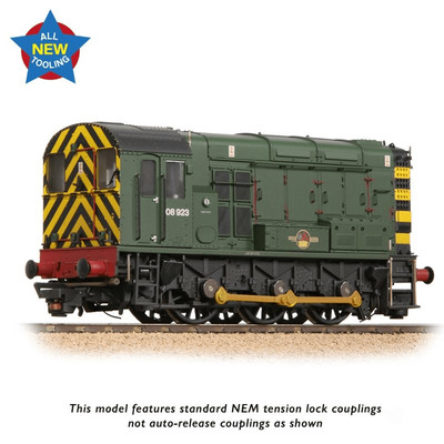 Spur O Bachmann Class 08 08923 BR grün (Wespenstreifen) verwitterte Lok NEU